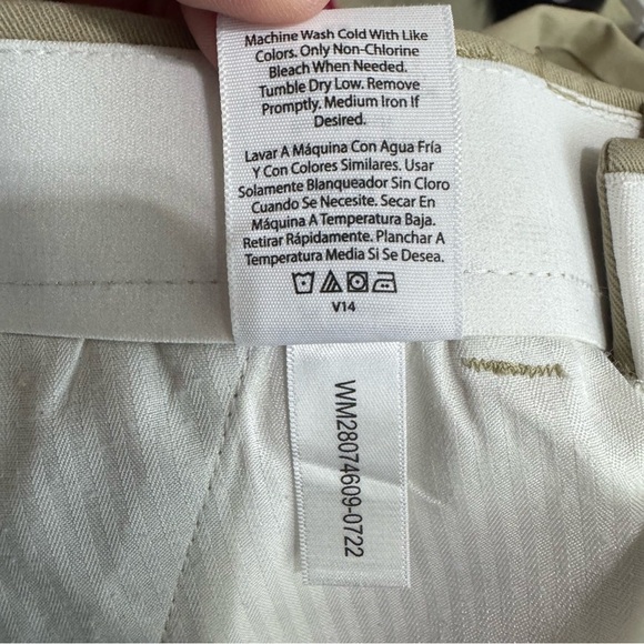 George Men’s Premium Regular Fit Khaki Pants 32x34 - Picture 7 of 7